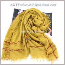 Beste Großhandel Polyester und Baumwolle Schals hijab Mode Schal
